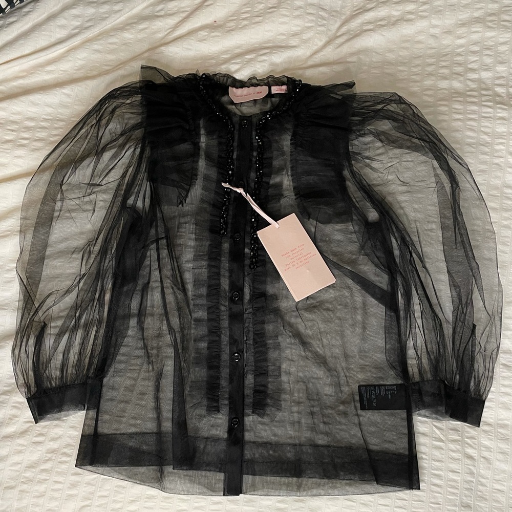 Simone Rocha X H&M Tulle Blouse